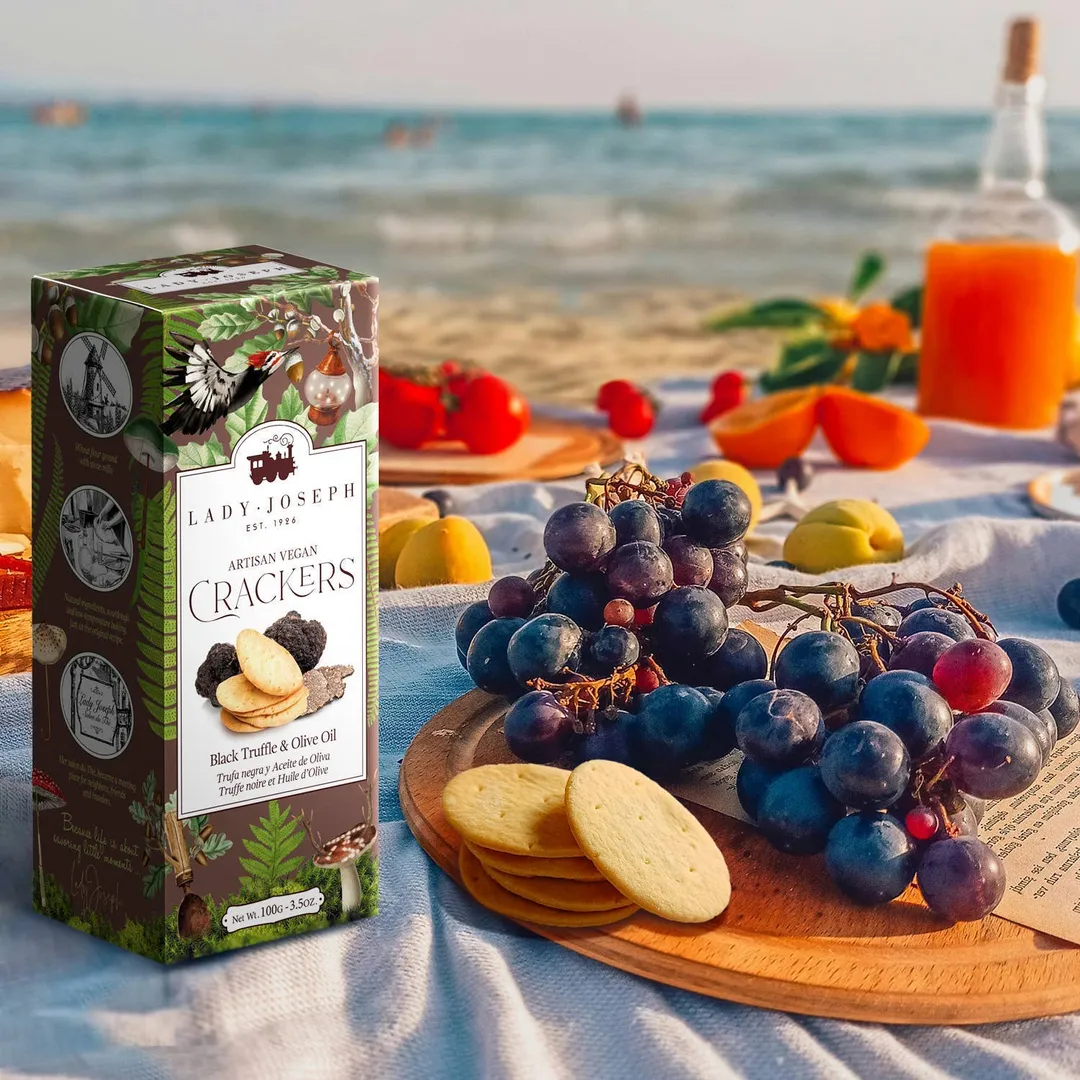 Crackers With Truffle & Olive Oil (Snack)