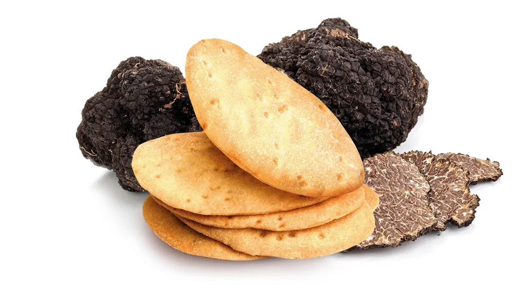 Crackers With Truffle & Olive Oil (Snack)