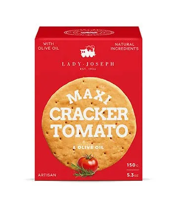 Maxi Cracker With Tomato, Rosemary & Olive Oil Snack Cracker