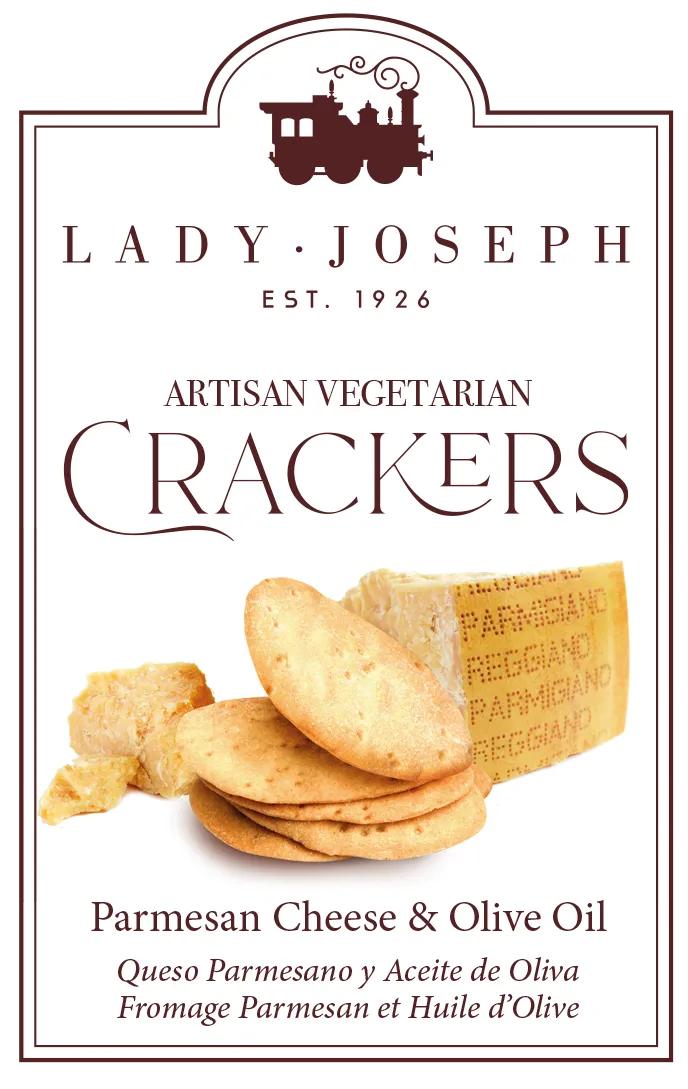 Parmesan And Olive Oil Crackers (Cheese Snack)