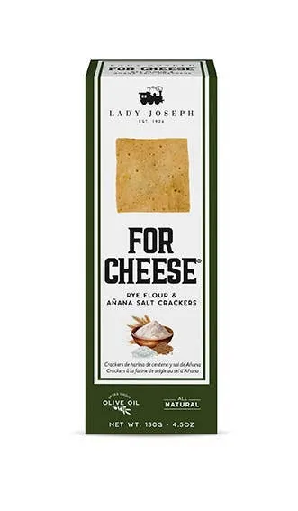 Rye flour and Anyana Salt Crackers for cheese. 130g 4.5Oz