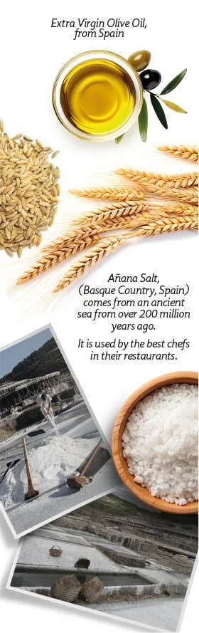 Rye flour and Anyana Salt Crackers for cheese. 130g 4.5Oz