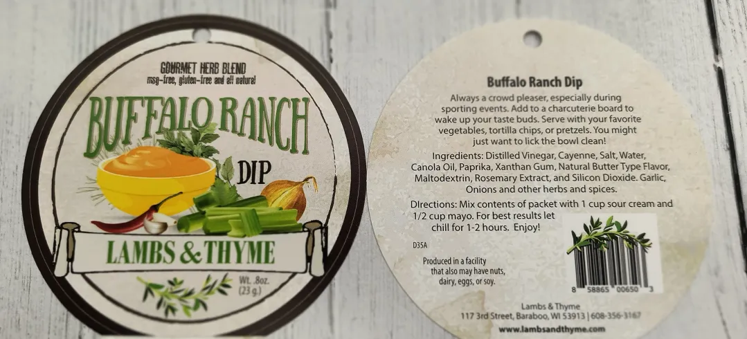 Buffalo Ranch Dip - Half Dozen