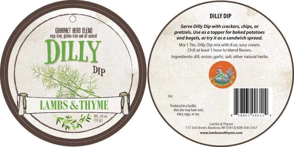 Dilly Dip - Half Dozen