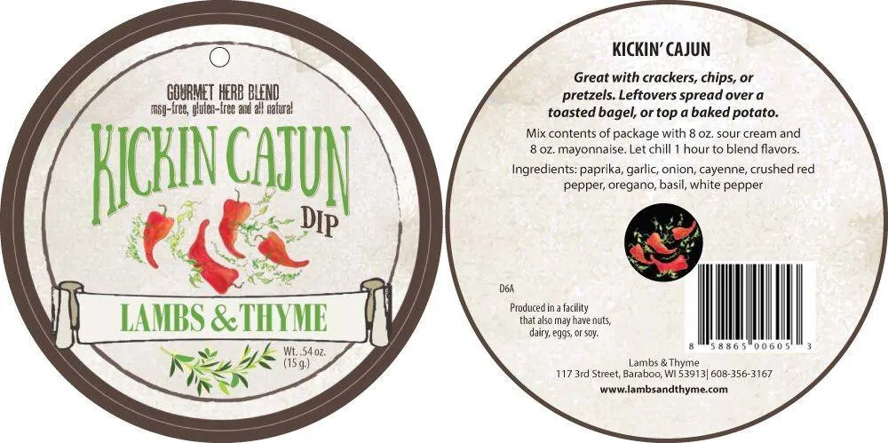 Kickin’ Cajun Dip - Half Dozen