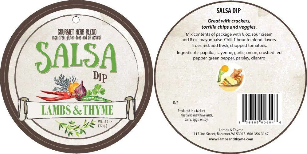 Salsa Dip - Half Dozen