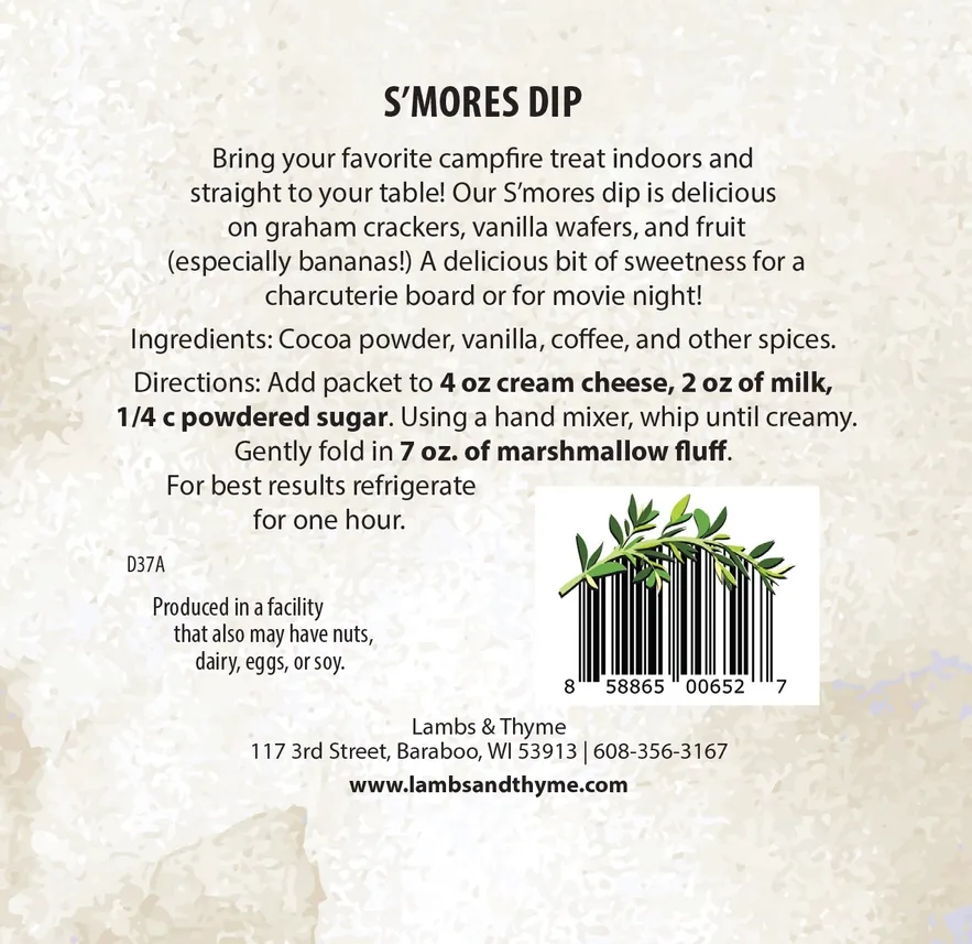S'mores Dip - Half Dozen