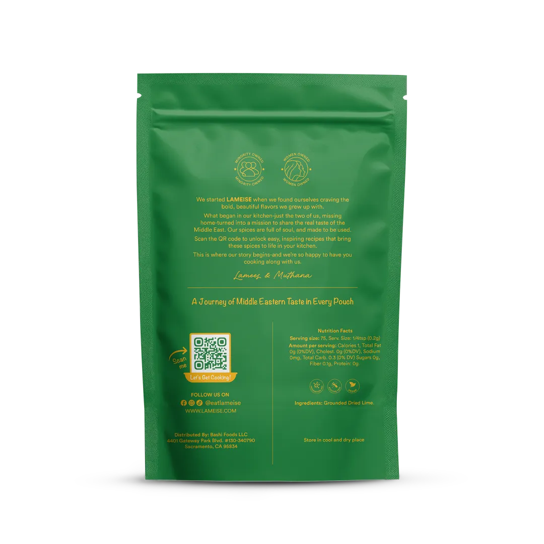 Crushed Dried Lime (Loomi)
