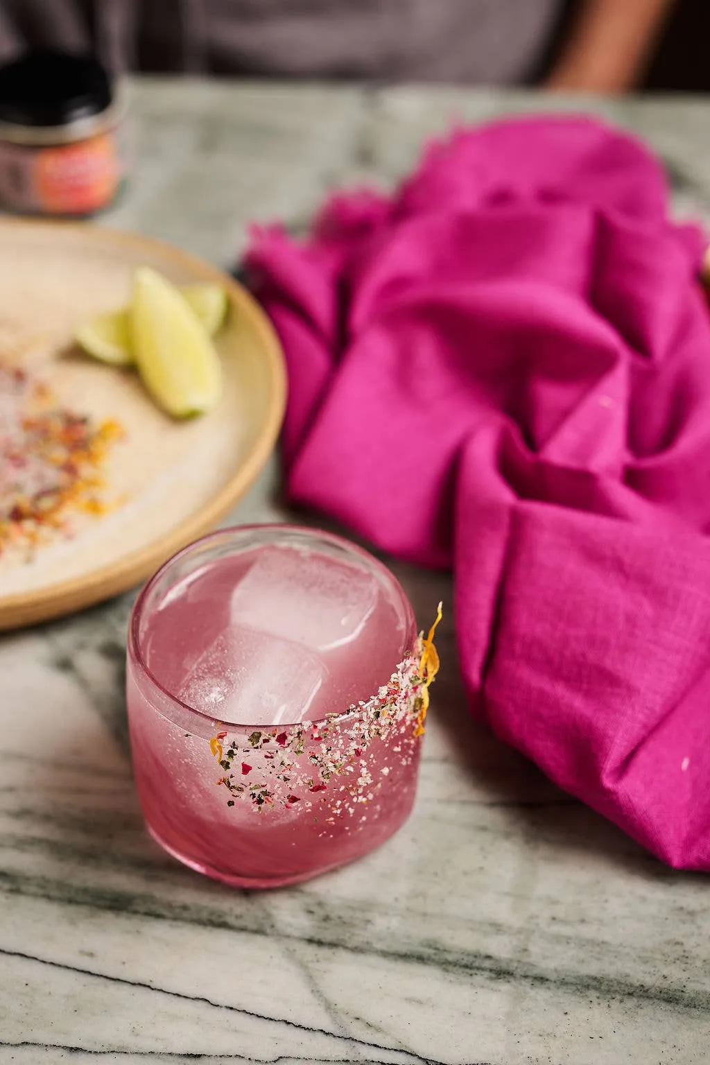 Hibiscus Tulsi Ginger Seasonal Mixer 8oz