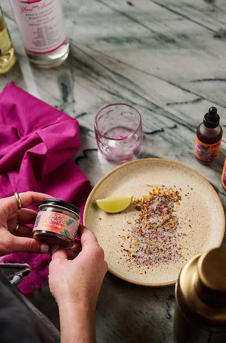 Leaves + Flowers Cocktail Salt 2oz