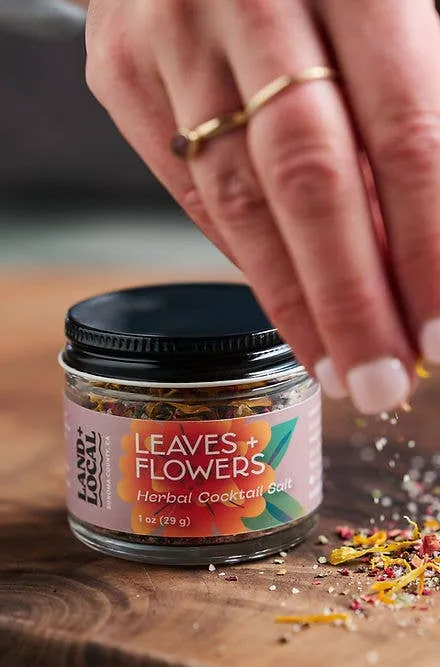 Leaves + Flowers Cocktail Salt 2oz