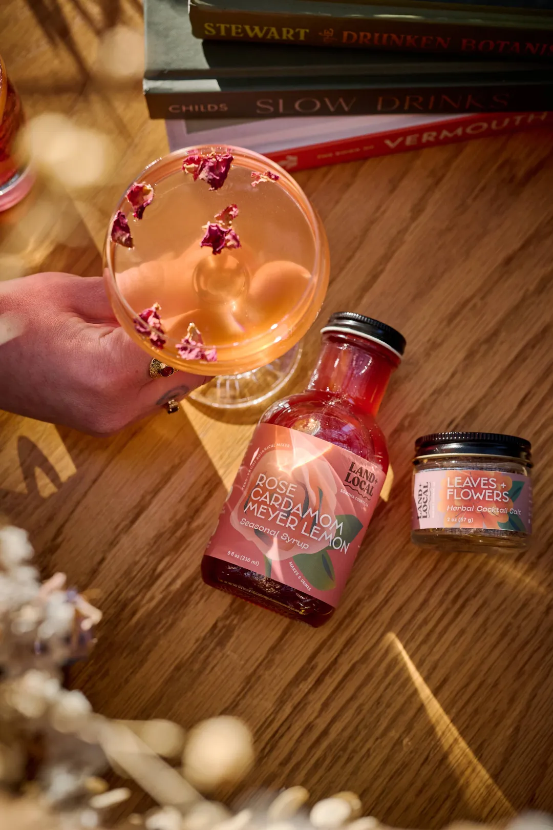Rose Cardamom Meyer Lemon Mixer 8oz