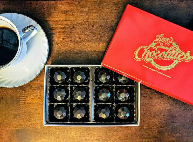 Truffle, 12 PC - Chocolate Dark Mango Ganache Fill