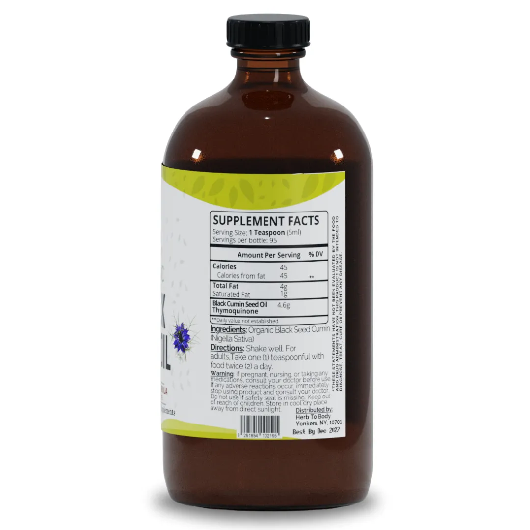 Organic Black Seed Oil