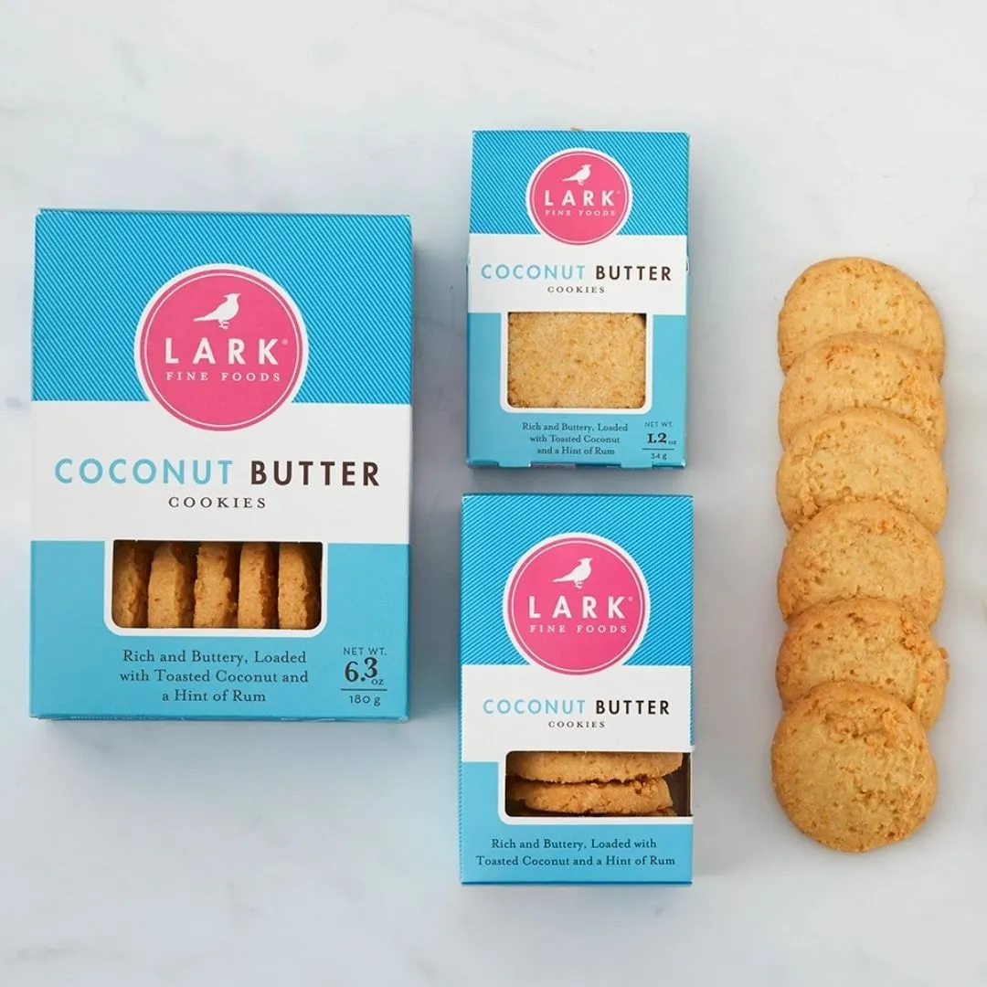 Coconut Butter Cookies "Petit Paquet"- Case of 24
