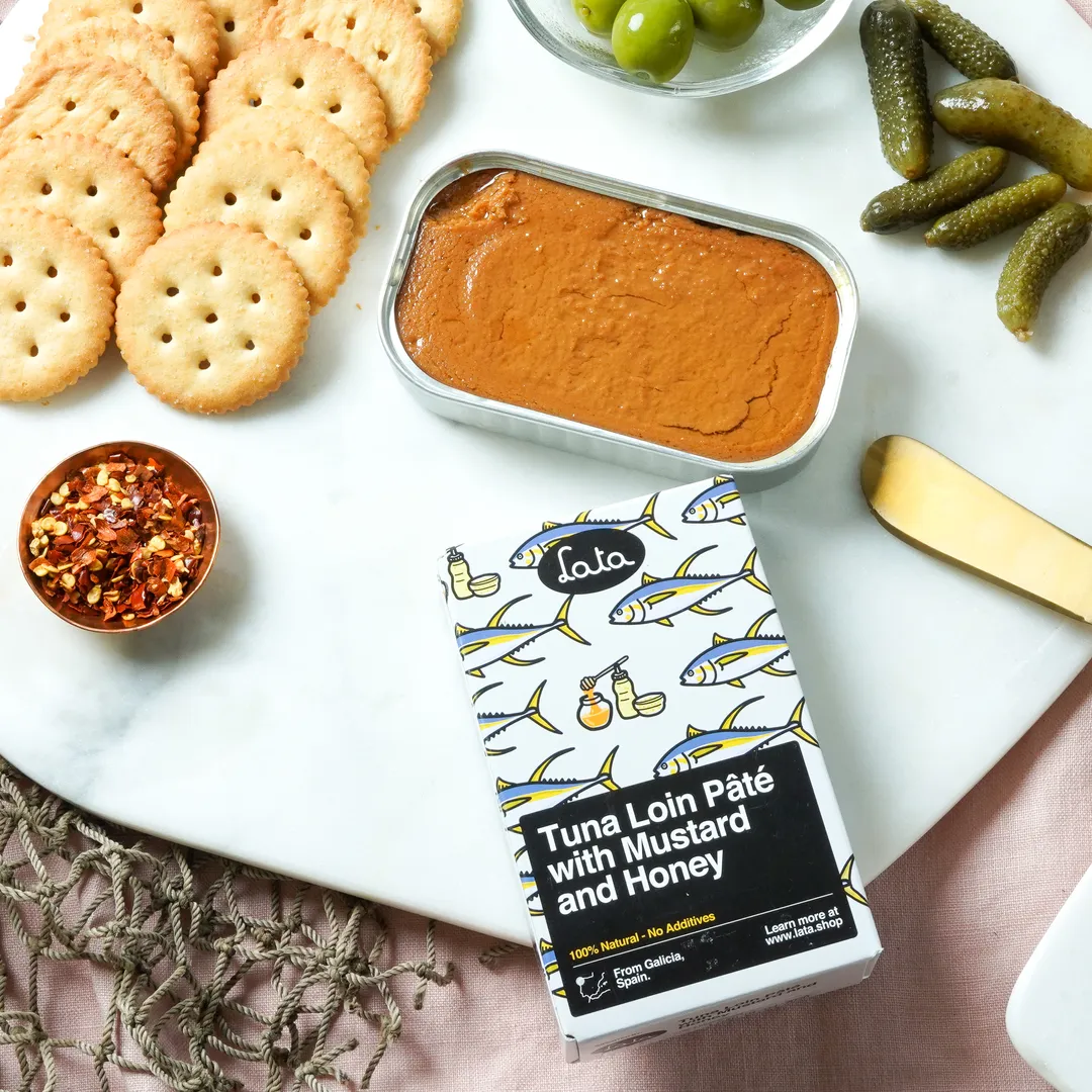 Lata Tuna Loin Pâté with Mustard and Honey