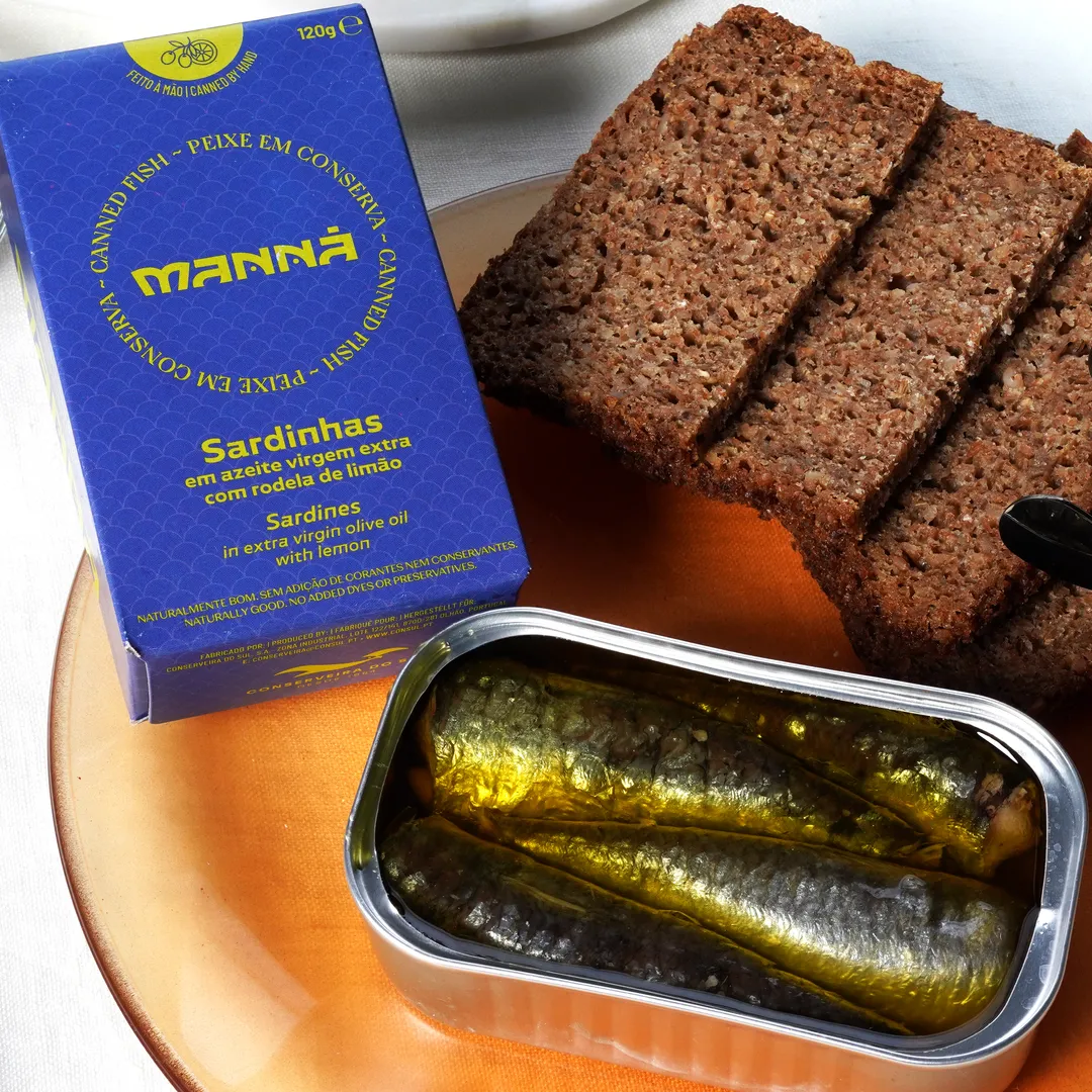 Manná Sardines with Lemon in Extra Virgin Olive Oil
