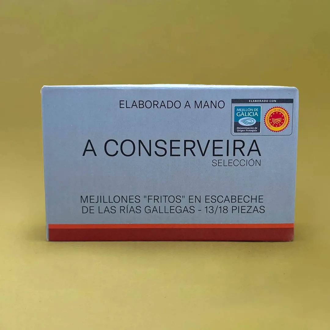 A Conserveira Selección Mussels in Pickled Sauce
