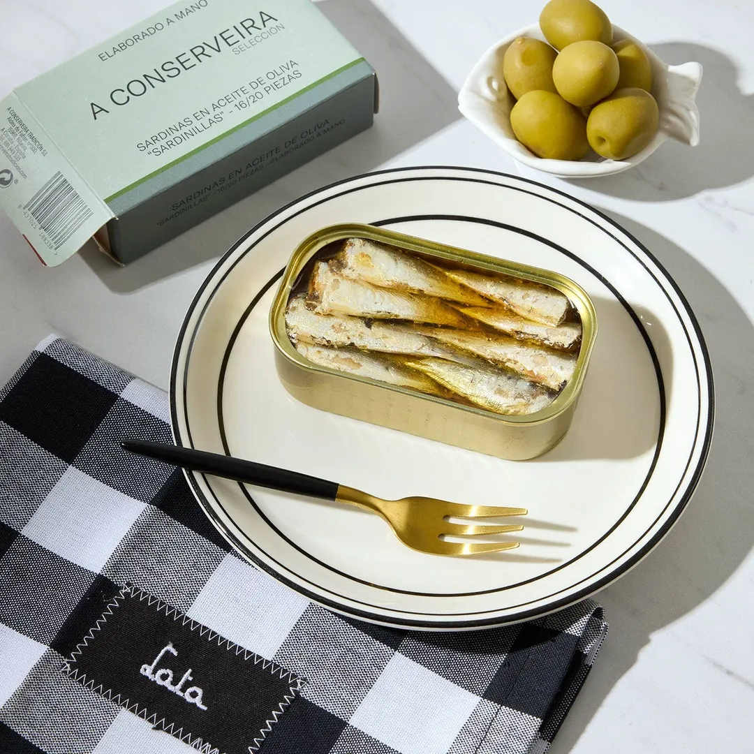 A Conserveira Selección Small Sardines in Olive Oil 16/20 