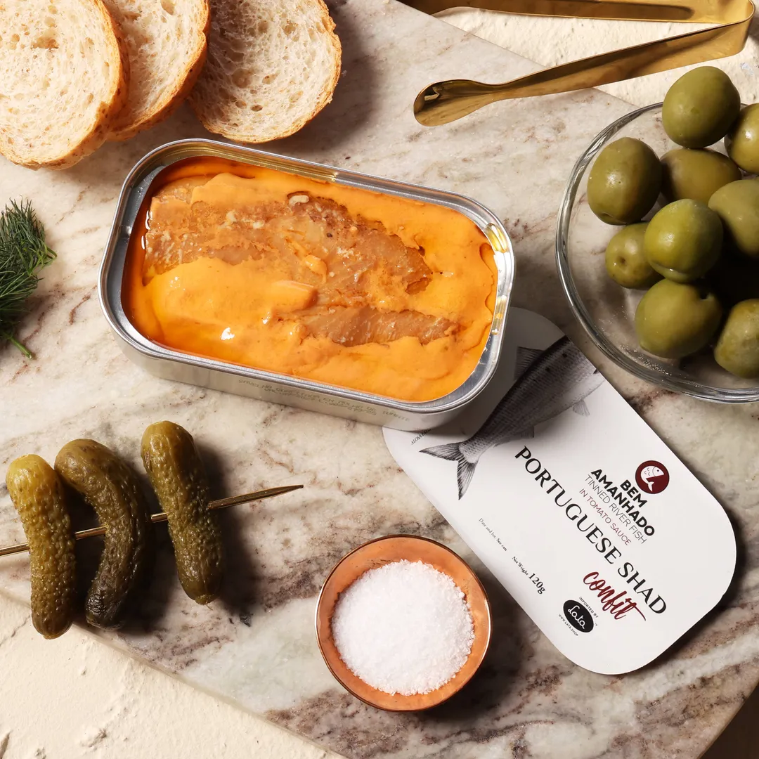 Bem Amanhado Portuguese Shad Confit