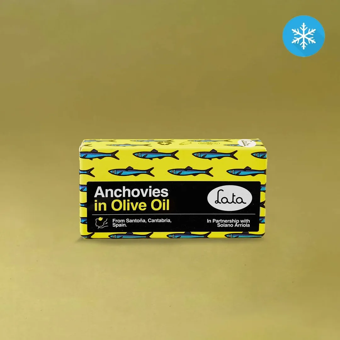 Lata Anchovy Fillets in Olive Oil
