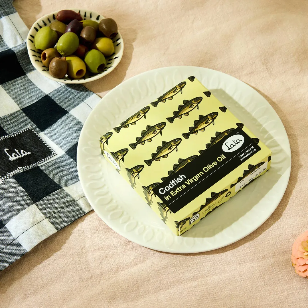 Lata Codfish in Extra Virgin Olive Oil