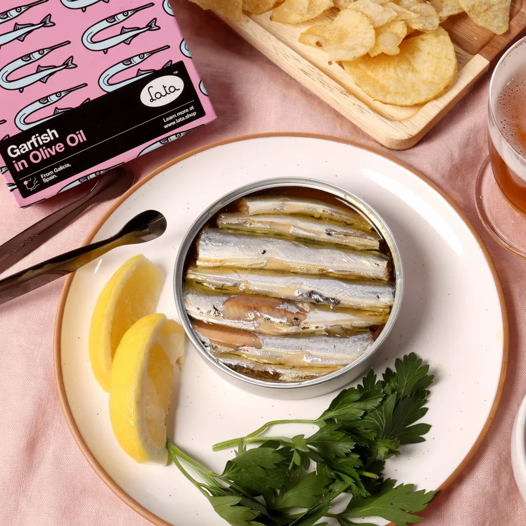 Lata Garfish in Olive Oil