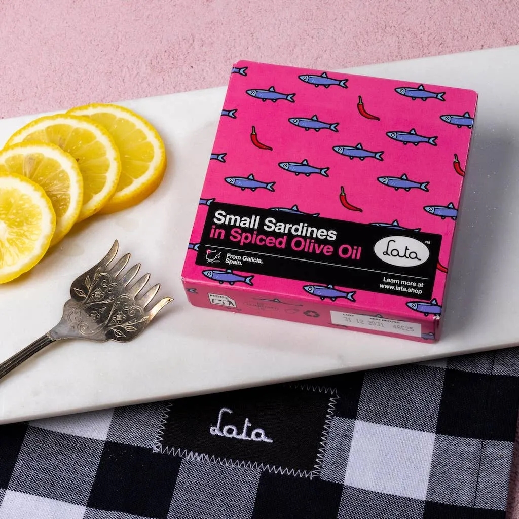 Lata Small Sardines in Spiced Olive Oil
