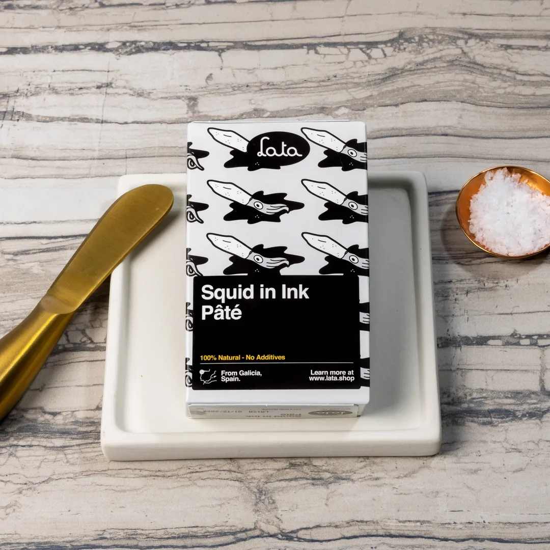 Lata Squid in Ink Pâté