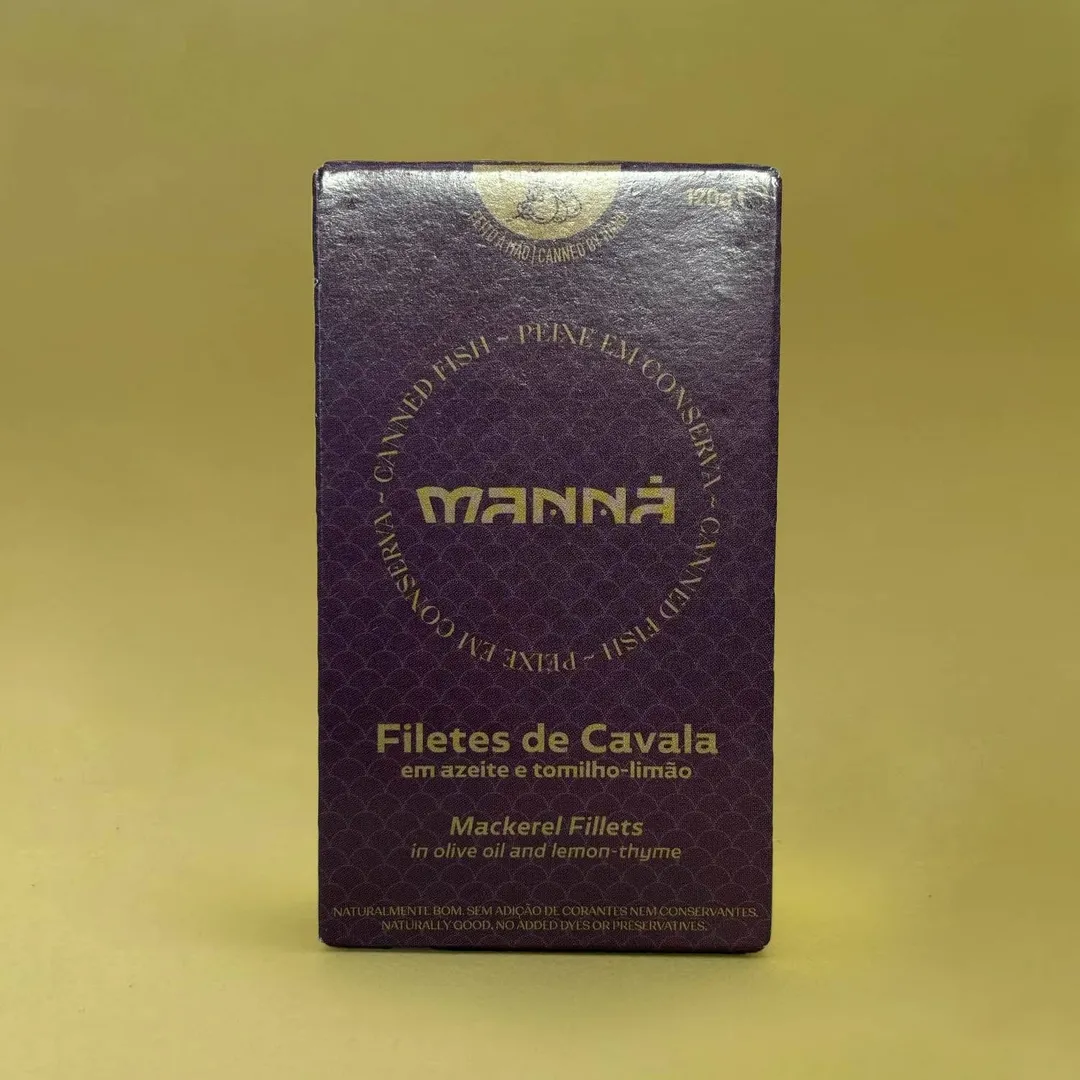 Manná Mackerel Fillets in Olive Oil, Lemon and Thyme