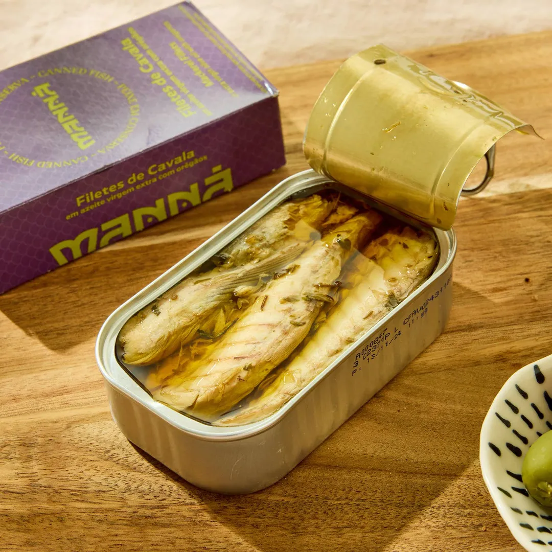 Manná Mackerel Fillets with Oregano in EVOO