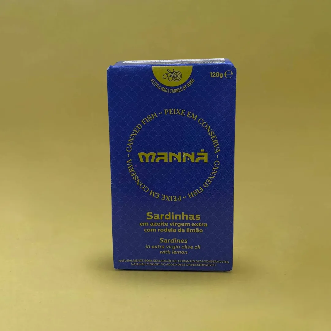 Manná Sardines with Lemon in Extra Virgin Olive Oil