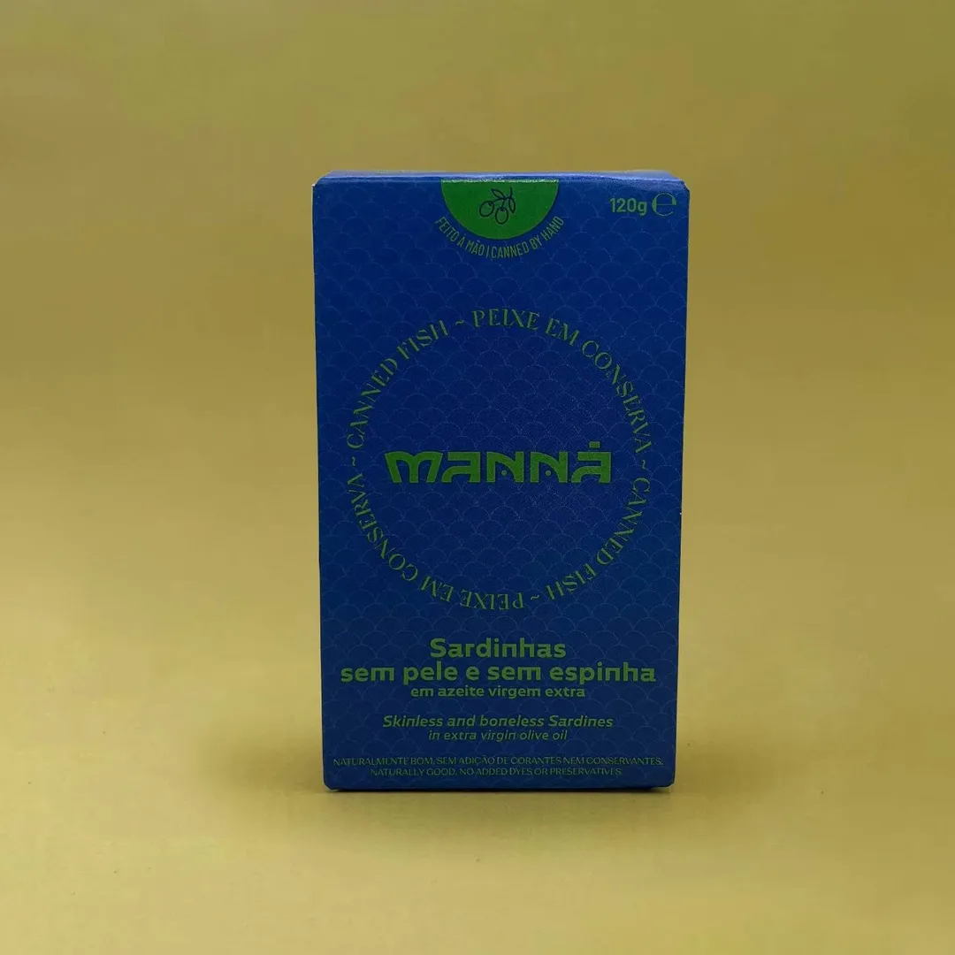 Manná Skinless and Boneless Sardines in Extra Virgin Olive Oil