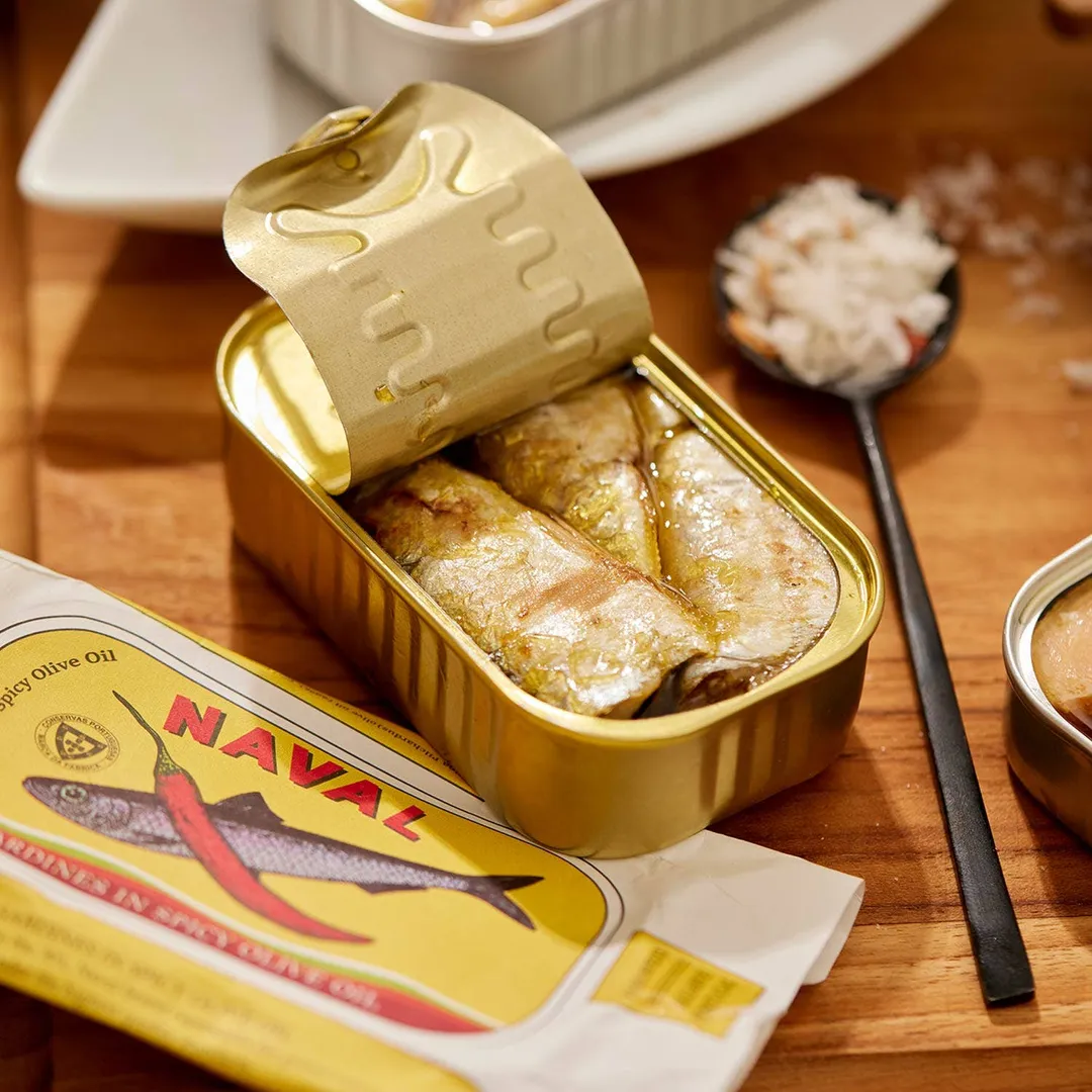 Naval Sardines in Spicy Olive Oil