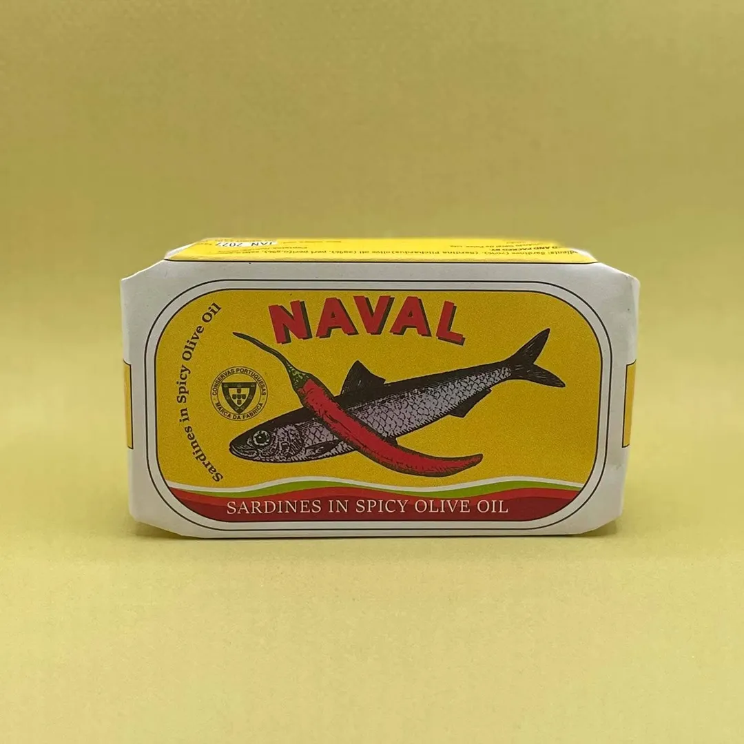 Naval Sardines in Spicy Olive Oil