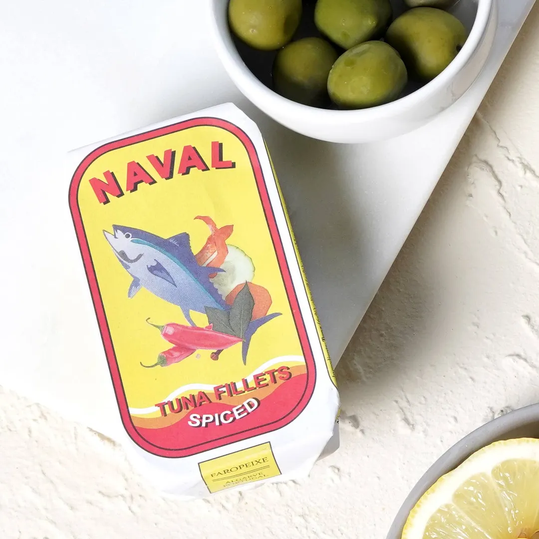 Naval Spiced Tuna Fillets in Olive Oil