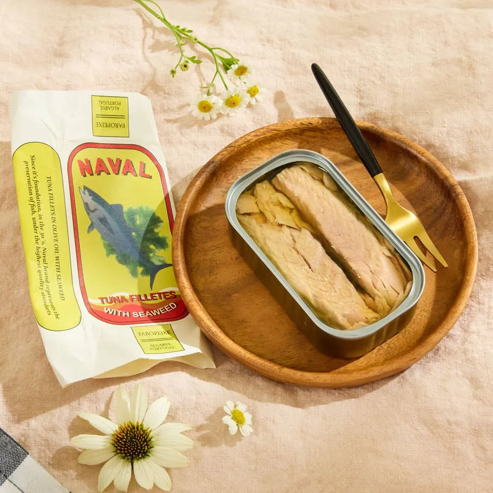 Naval Tuna Fillets with Seaweed