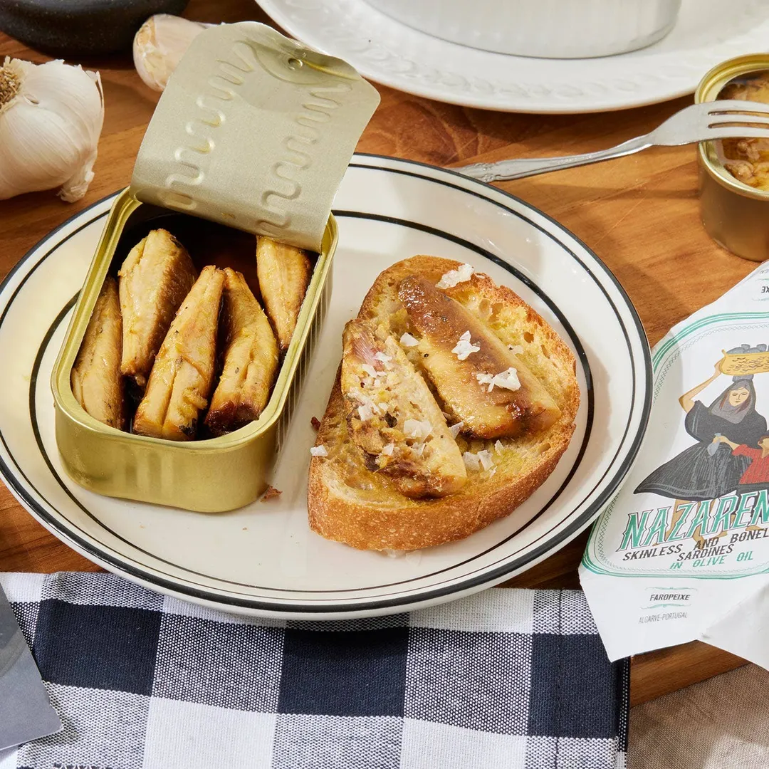 Nazarena Boneless and Skinless Sardines in Olive Oil