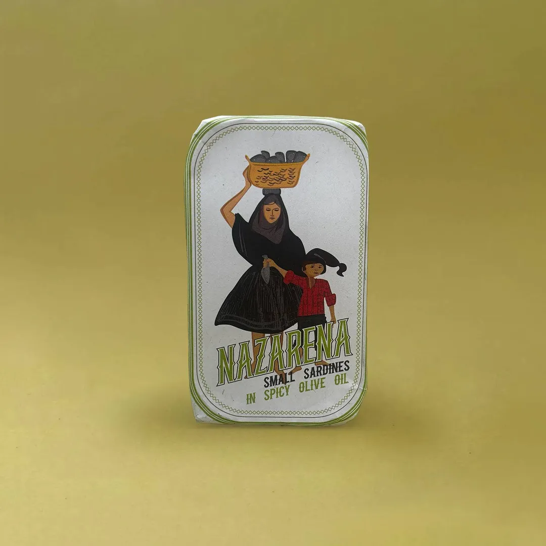 Nazarena Small Sardines in Spicy Olive Oil