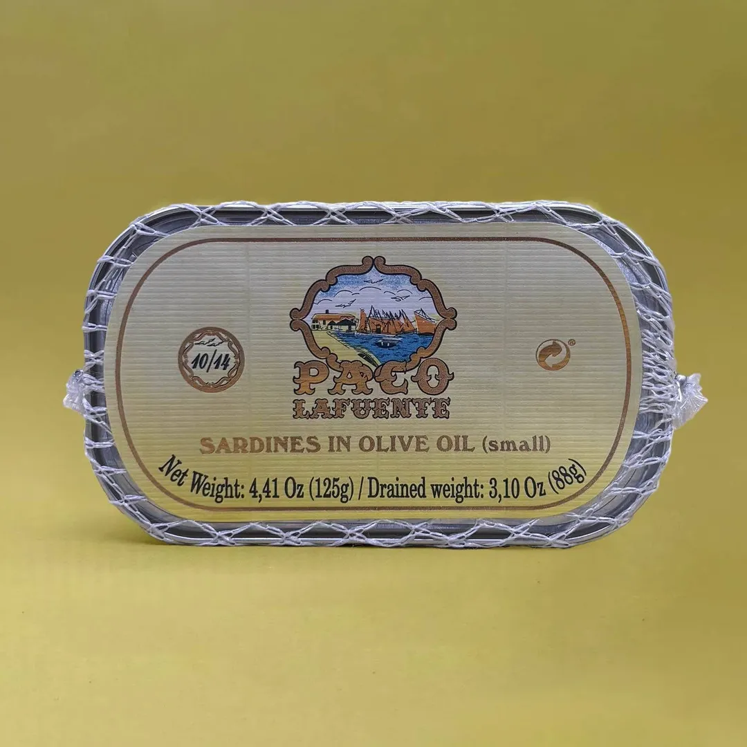 Paco Lafuente Small Sardines in Olive Oil 10/14