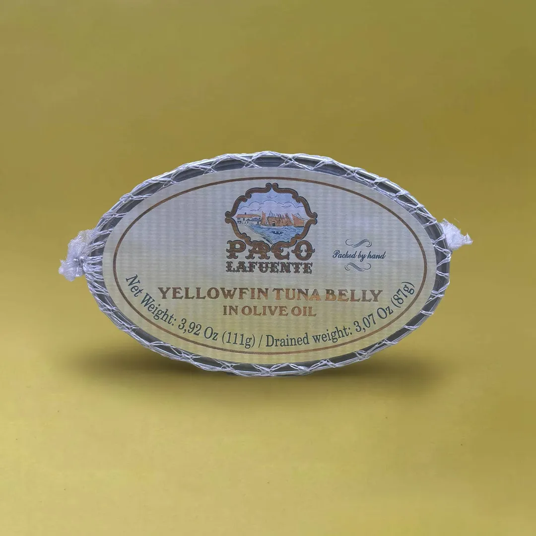 Paco Lafuente Yellowfin Tuna Belly in Olive Oil