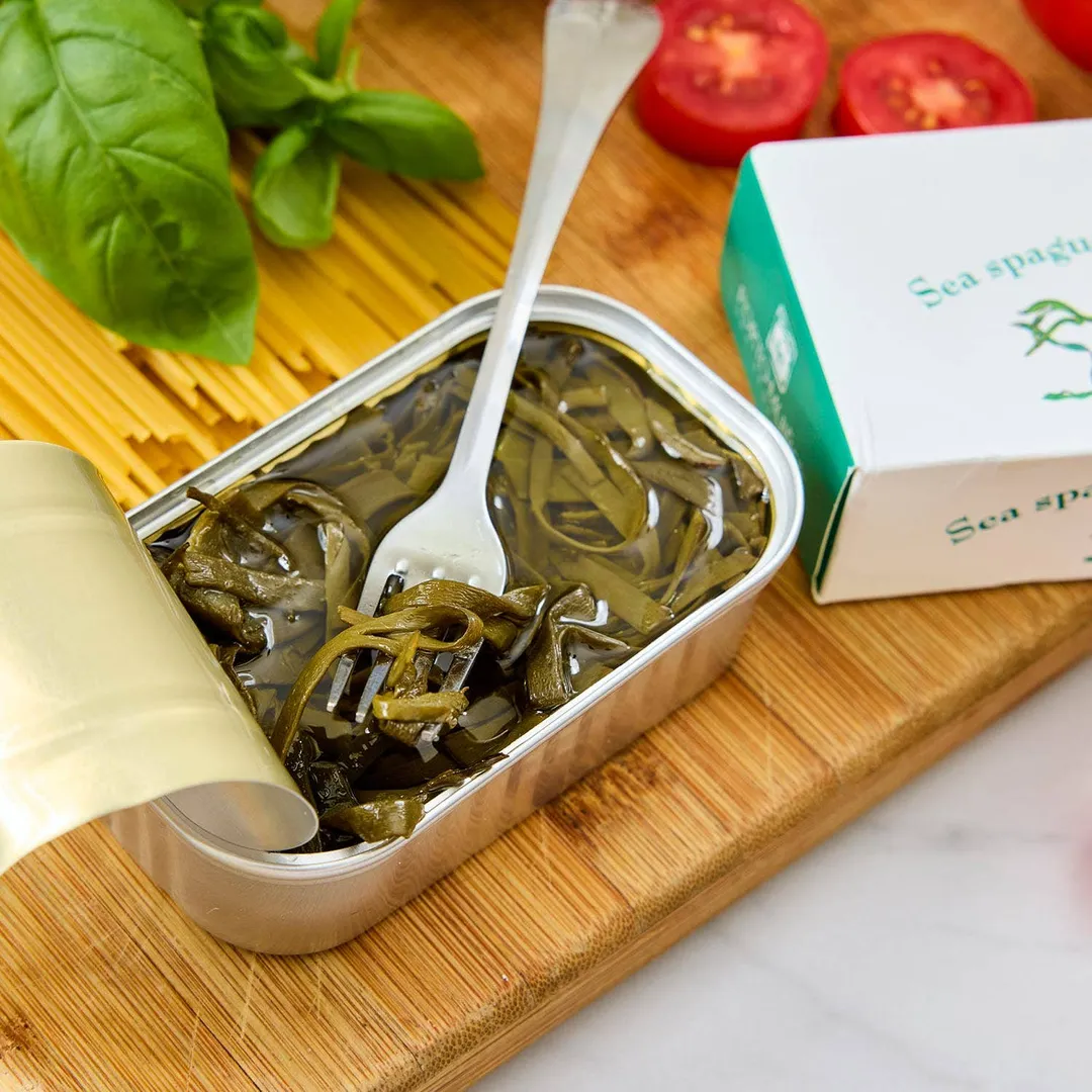 Porto-Muiños Sea Spaghetti with Young Garlic in Brine