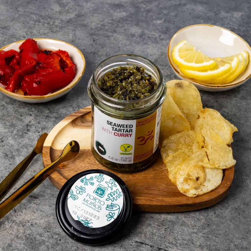 Porto-Muiños Seaweed Tartar with Curry