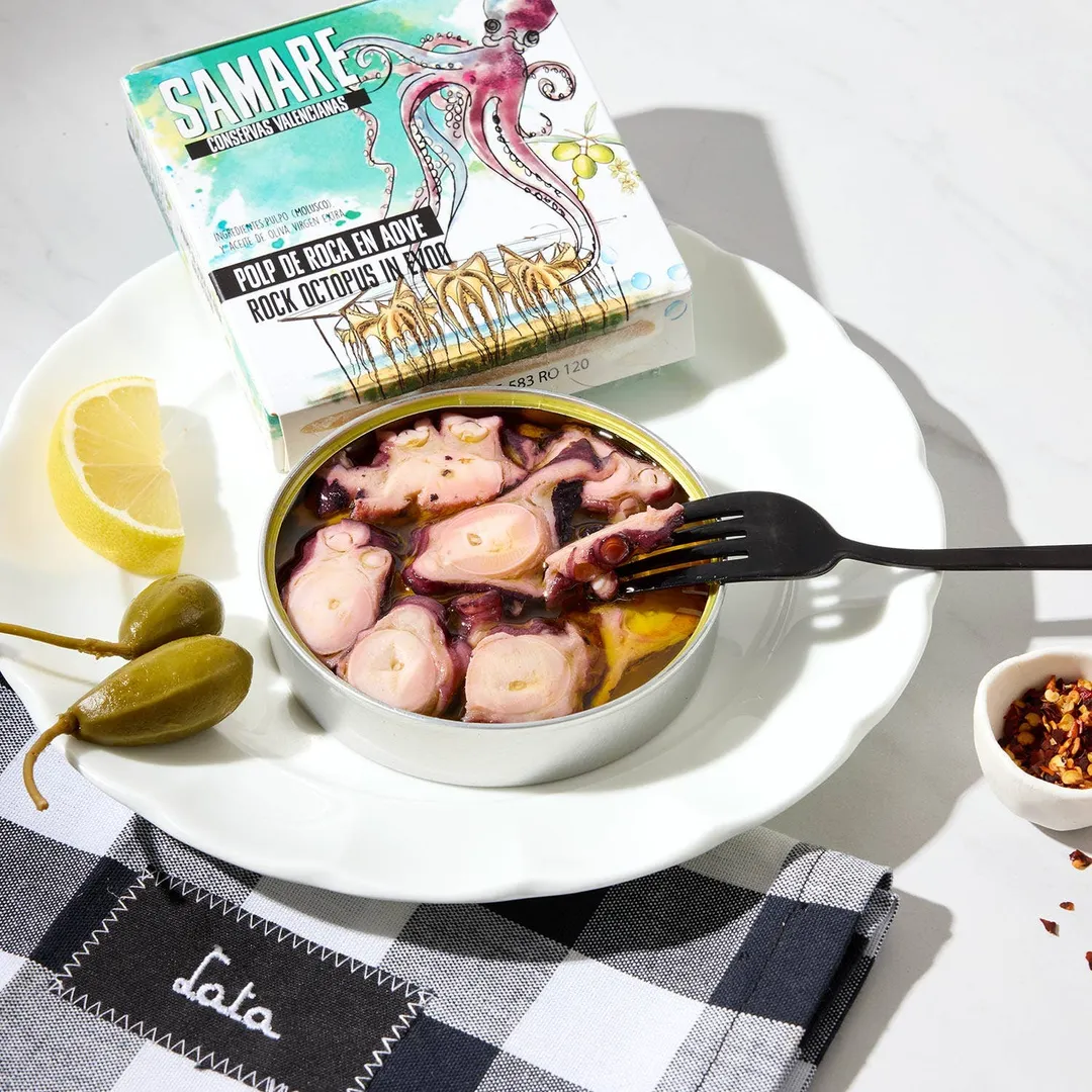 Samare Galician Rock Octopus in Extra Virgin Olive Oil