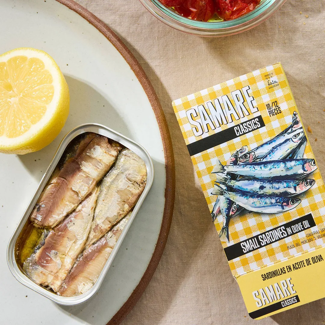 Samare Small Sardines in Olive Oil