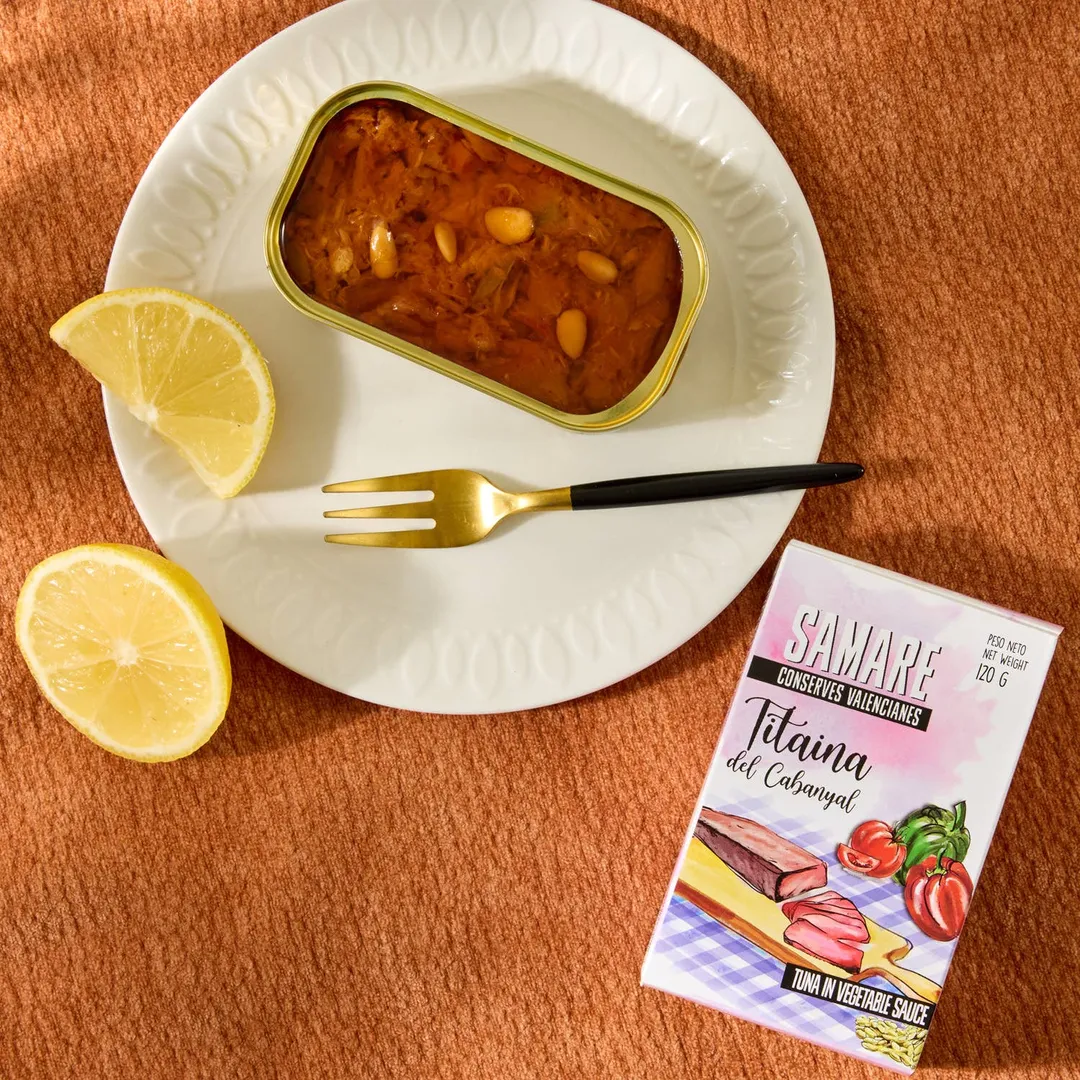 Samare Tuna in Vegetable Sauce (Titaina del Cabanyal)