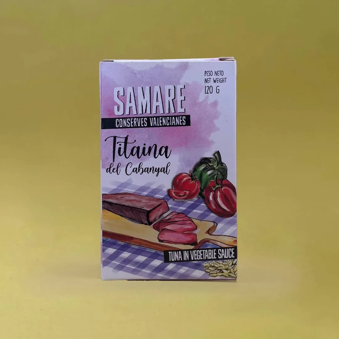 Samare Tuna in Vegetable Sauce (Titaina del Cabanyal)