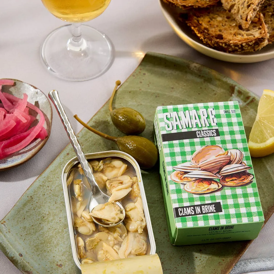 Samare White Clams in Brine