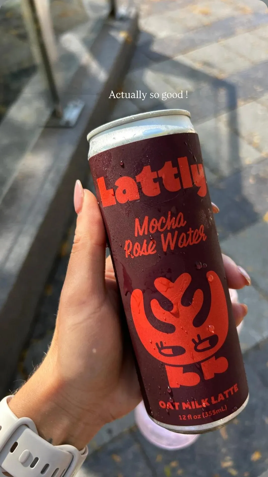 Mocha Rose Water Latte