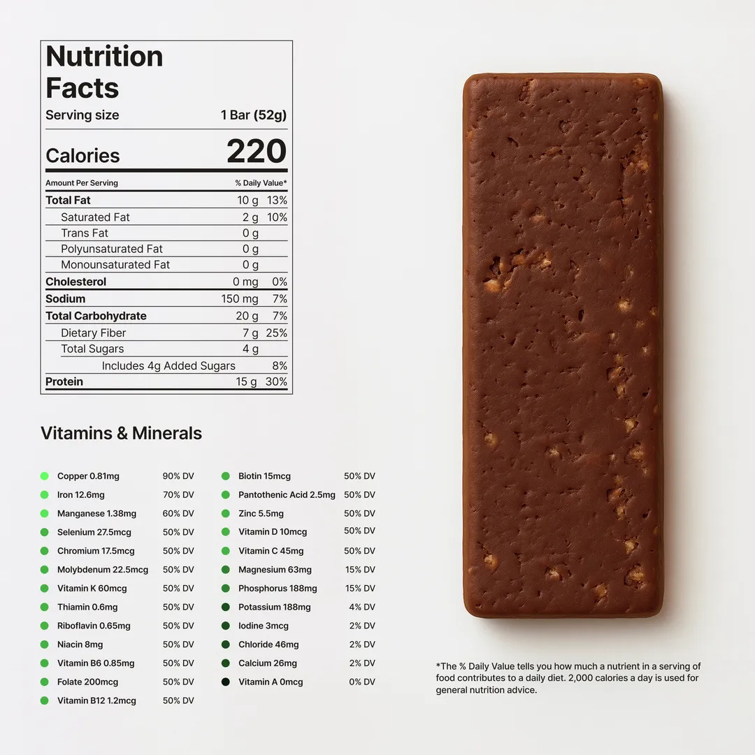 Salted Chocolate Crunch Bar